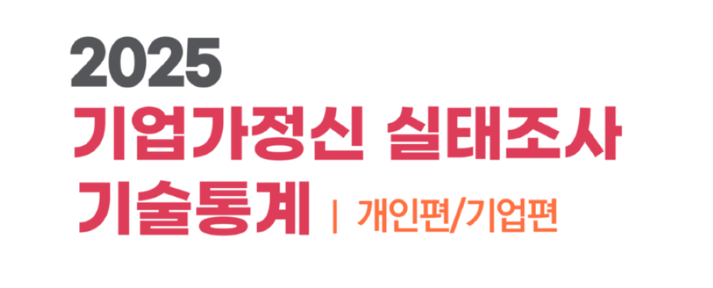 2025 기업가정신 실태조사